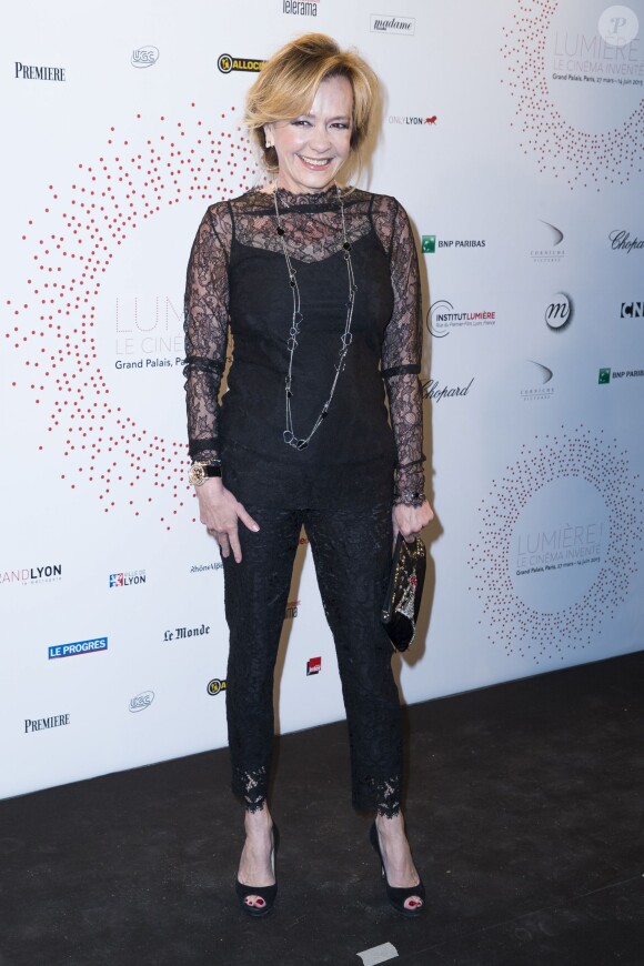 Caroline Scheufele - Inauguration de l'exposition "Lumière! Le cinéma inventé!" au Grand Palais à Paris, le 26 mars 2015.
