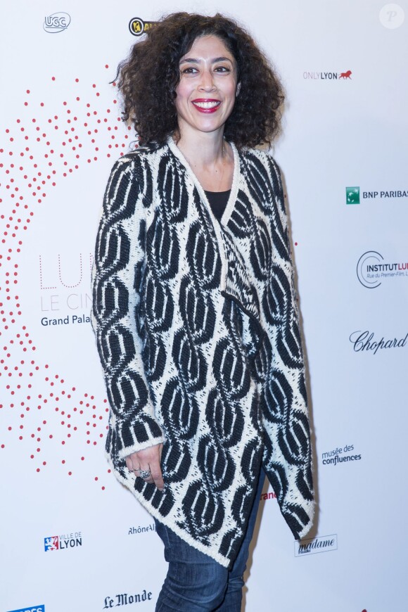 Naidra Ayadi - Inauguration de l'exposition "Lumière! Le cinéma inventé!" au Grand Palais à Paris, le 26 mars 2015.