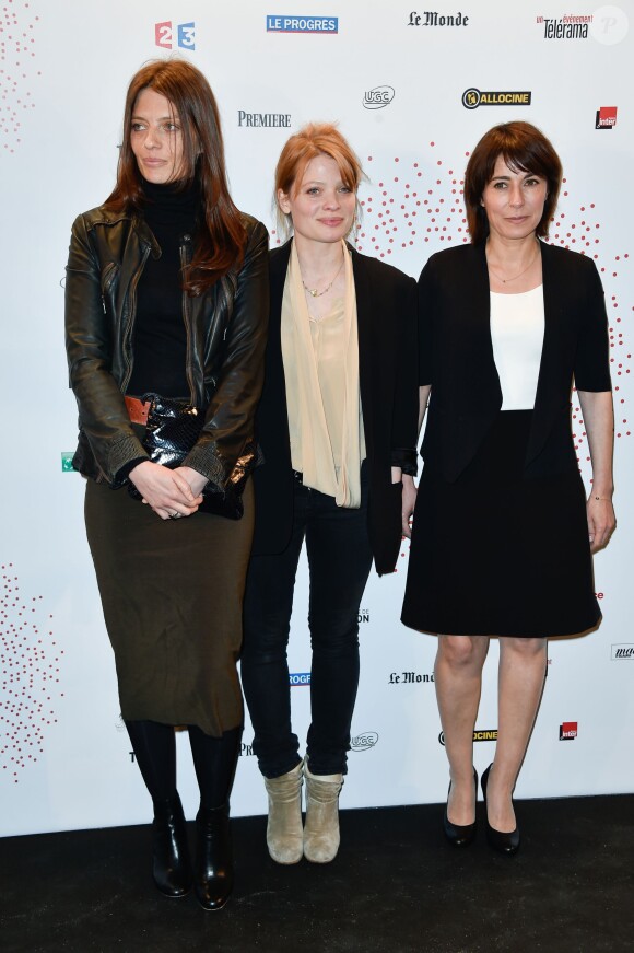 Mélanie Thierry - Inauguration de l'exposition "Lumière! Le cinéma inventé!" au Grand Palais à Paris, le 26 mars 2015.