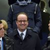 François Hollande lors du match entre la France et le Brésil au Stade de France le 26 mars 2015