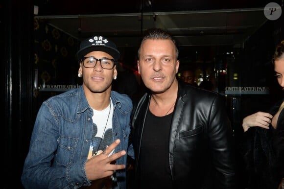 EXCLUSIF - Neymar et Jean-Roch au VIP Room à Paris, le 26 mars 2015