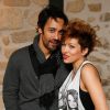 Exclusif - Olivier Benard et Ysa Ferrer - Cocktail suite à la générale de la pièce "Revenir un jour (remix)" aux Feux de la rampe à Paris le 26 mars 2015.
