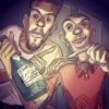 Stromae sur Instagram, un compte illustré par des dessins de Sylvain Chomet.