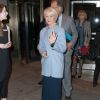 Helen Mirren sort de l'hôtel Waldorf Astoria à New York. Le 2 mars 2015