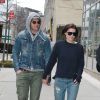 Peter Facinelli et Jaimie Alexander dans les rues de Soho, à New York, le 30 mars 2015