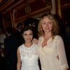 Exclusif - Saïda Jawad, Julie Ferrier  - Soirée pour les 15 ans de Hôtels & Préférence au restaurant Lapérouse à Paris, le 1er avril 2015.