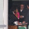 Eva Longoria et son compagnon Jose Antonio Baston sont allés dîner au restaurant italien Giorgio Baldi, avec les Beckham, à Los Angeles. Le 2 avril 2015