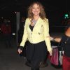 Mariah Carey radieuse arrive au Craig's Restaurant où elle a dîné avec Brett Ratner de Los Angeles, le 22 mars 2015