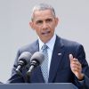 Barack Obama fait un discours depuis la Maison Blanche le 2 avril 2015