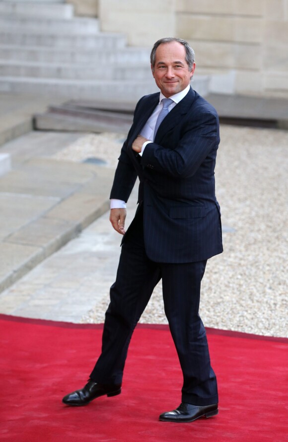 Le banquier Frédéric Oudéa - Dîner d'Etat au Palais de l'Elysée en l'honneur du président tunisien Beji Caïd Essebsi à Paris le 7 avril 2015.