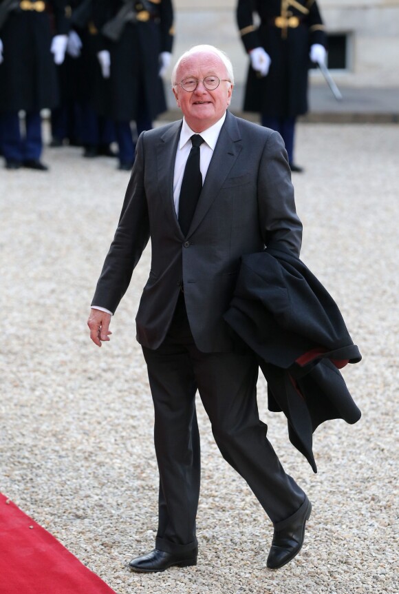 Michel Vauzelle - Dîner d'Etat au Palais de l'Elysée en l'honneur du président tunisien Beji Caïd Essebsi à Paris le 7 avril 2015.