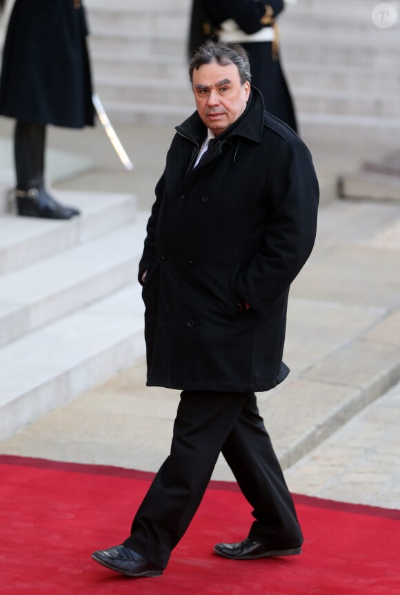 Benjamin Stora - Dîner d'Etat au Palais de l'Elysée en l'honneur du président tunisien Beji Caïd Essebsi à Paris le 7 avril 2015.