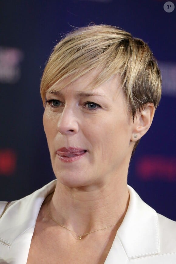Robin Wright à Londres le 26 février 2015.