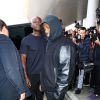 Kanye West à l'aéroport LAX de Los Angeles, le 7 avril 2015.
