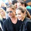 Brad Pitt et Angelina Jolie à Paris le 3 juin 2013.