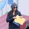 Exclusif - Sandra Bullock dans les rues de Los Angeles, le 10 mars 2015.