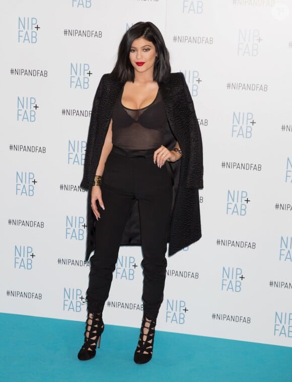 Kylie Jenner assiste au lancement Nip+Fab à Londres Le 13 mars 2015  