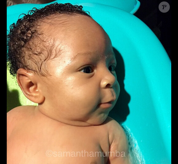 Samantha Mumba a publié une photo de sa fille Sage, le 4 avril 2015