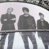 Nicola Sirkis et son groupe Indochine en concert au Stade France à Paris le 27 juin 2014.