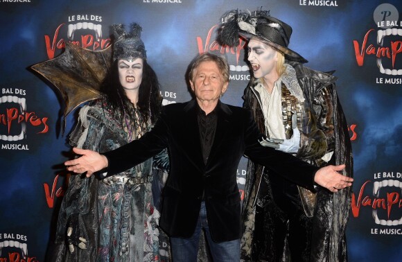 Roman Polanski - Générale de la comédie musicale "Le Bal des Vampires" au Théâtre Mogador à Paris, le 16 octobre 2014.