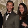 Marwan Berreni et Coline D'Inca (Plus Belle La Vie) - Personnalités lors de la 10ème cérémonie des Globes de Cristal au Lido à Paris, le 13 avril 2015. 