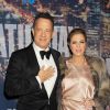 Tom Hanks et Rita Wilson à New York le 15 février 2015.