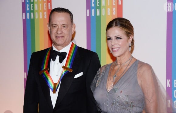 Tom Hanks et Rita Wilson à Washington, le 7 décembre 2014.