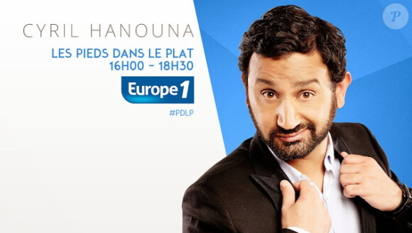 Cyril Hanouna dans Les Pieds dans le Plat, tous les jours à 16h sur Europe 1.