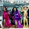 Le groupe Boney M sur scène pour la Soirée Jean Roch Saint Tropez au Vip Room le 14 juillet 1998