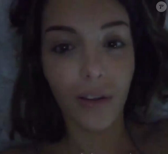 Nabilla, complètement déjantée dans une vidéo Instagram postée le mercredi 15 avril 2015.