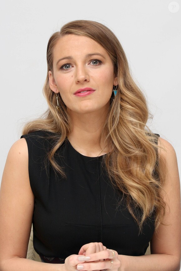 Blake Lively - Conférence de presse avec les acteurs du film "The Age of Adaline" à Beverly Hills. Le 12 avril 2015