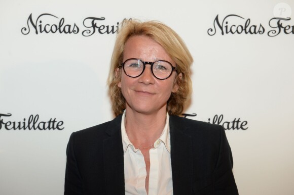 Ariane Massenet lors de la soirée Nicolas Feuillatte à l'Atelier Richelieu à Paris, le 15 avril 2015