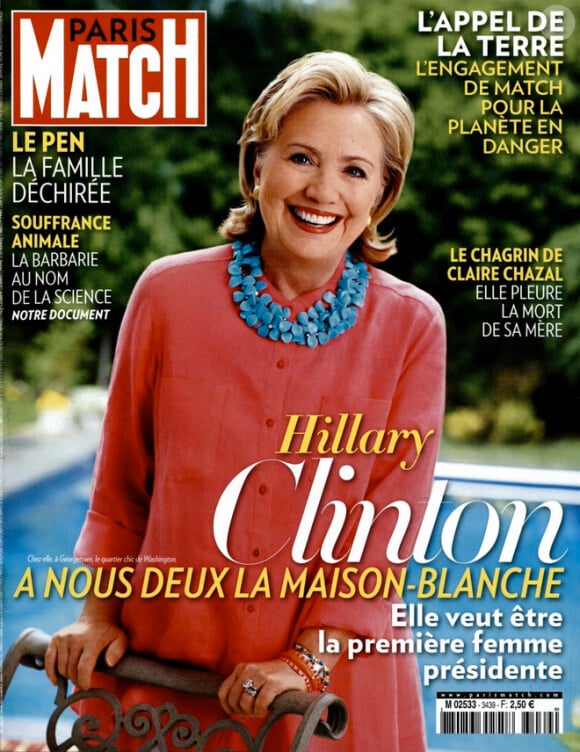 Paris Match, avril 2015.