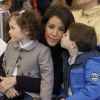 Le prince Joachim et la princesse Marie de Danemark visitaient le 18 avril 2015 avec leurs enfants le prince Henrik (5 ans) et la princesse Athena (3 ans) le zoo d'Aalborg, dont le prince est le parrain, à l'occasion de son 80e anniversaire.