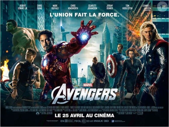 Affiche du film Avengers (2012)