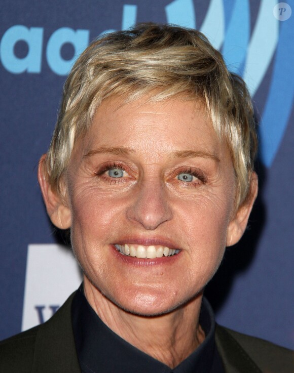 Ellen DeGeneres lors de la 26e cérémonie des GLAAD Media Awards à Beverly Hills, le 21 mars 2015.
