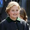 La princesse héritière Catharina-Amalia lors des célébrations de la Fête du Roi le 27 avril 2015 à Dordrecht pour les 48 ans de son père le roi Willem-Alexander des Pays-Bas.