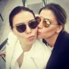 Claudia Galanti et son amie Jane Balzarini fin avril 2015 à Rome, photo Instagram