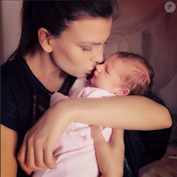 Claudia Galanti avec sa fille Indila en 2014, photo Instagram