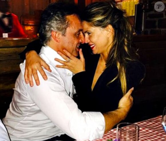 Claudia Galanti avec son nouvel amoureux Tommaso Buti lors d'une escapade à Gstaad fin 2014, photo Instagram
