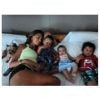 Claudia Galanti et ses enfants Liam et Tal avec Indila, photo Instagram