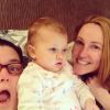 Rosie O'Donnell, sa femme Michelle Rounds et leur fille Dakota, le 11 avril 2014.