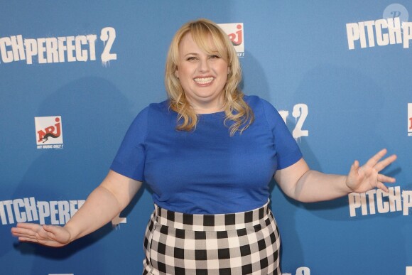 Rebel Wilson - Avant-première du film Pitch Perfect 2 au cinéma UGC Bercy à Paris, le 28 avril 2015.