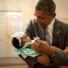 Barack Obama et ses nombreuses rencontres avec les enfants - le 1er juillet 2014