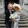 Mariage de Patti Boyd (Ex madame George Harrison et Eric Clapton) et Rod Weston à Londres. Le 30 avril 2015 