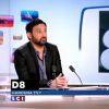 Cyril Hanouna invité dans La Médiasphère sur LCI, le vendredi 1er mai 2015.