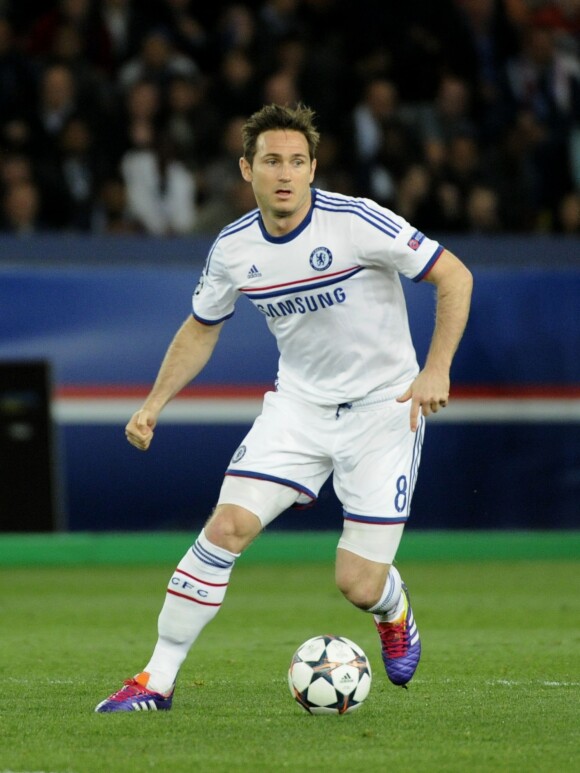 Frank Lampard à Paris, le 2 avril 2014. 