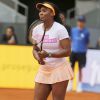 Serena Williams joue au tennis lors d'une journée caritative au Masters de Madrid, le 1er mai 2015 Elsa Pataky 