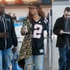 Rihanna à son arrivée à l'aéroport JFK de New York le 1er Mai 2015 