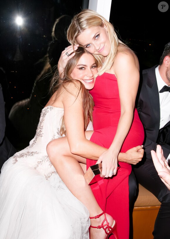 Sofia Vergara, Reese Witherspoon à l'after party Yahoo Style's MET gala à New York, le 4 mai 2015